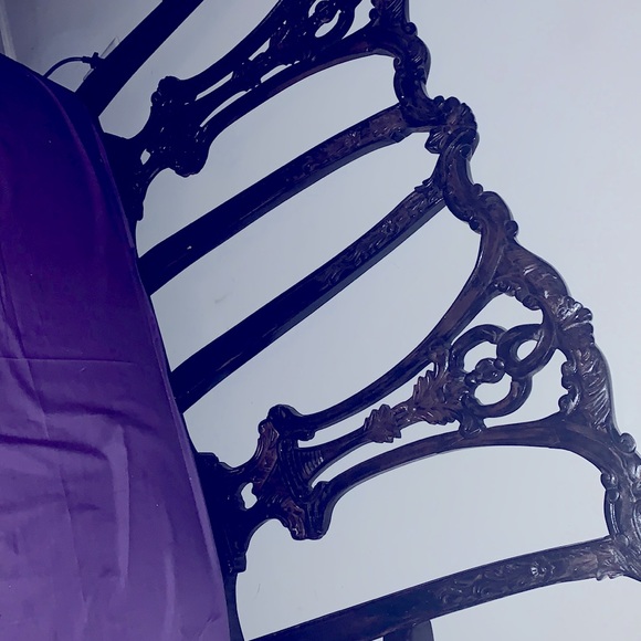 Wooden Love seat can be used indoors or outdoors!! - Picture 2 of 3